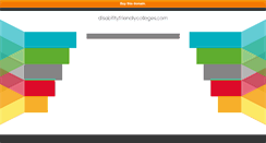 Desktop Screenshot of disabilityfriendlycolleges.com